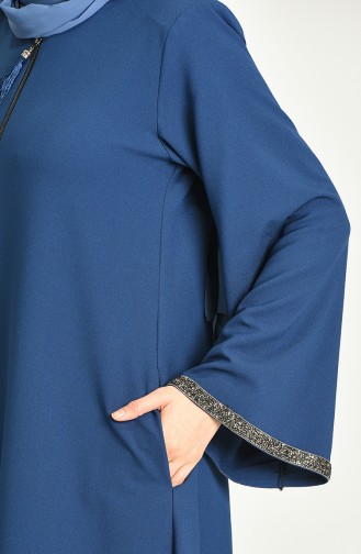 Indigo Abaya 4216-03