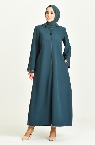 Emerald Green Abaya 4216-07