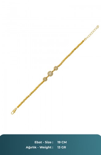 Gold Bracelet 21-103-13-44-20