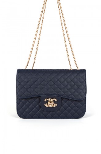 Navy Blue Shoulder Bag 140630