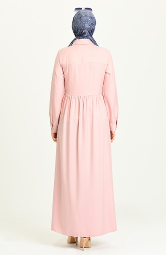 Robe Hijab Poudre 3252-06