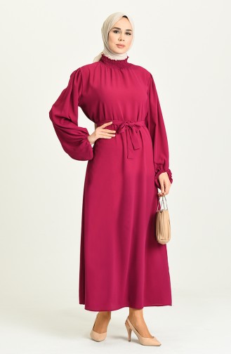 Fuchsia İslamitische Jurk 3254-01