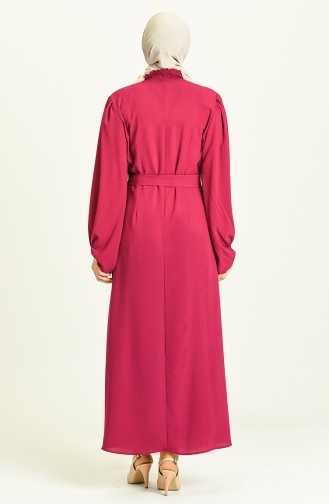 Robe Hijab Fushia 3254-01