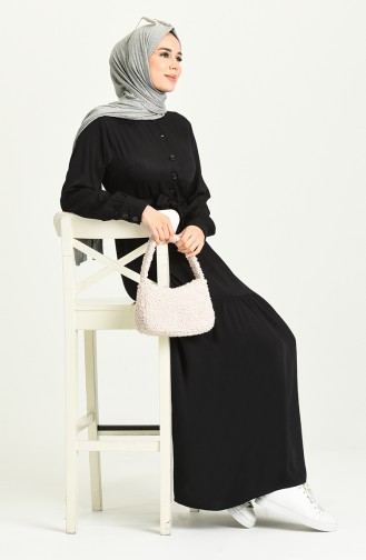 Robe Hijab Noir 21Y8295-04