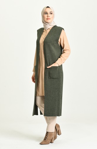 Mildew Green Waistcoats 4284-04