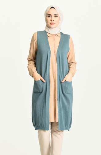 Oil Blue Gilet 4296-05