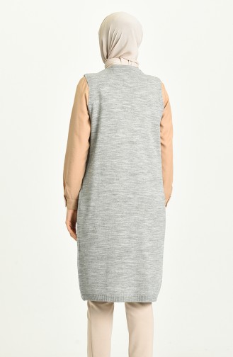 Light Gray Gilet 4297-03