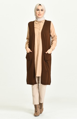 Brown Gilet 4297-04