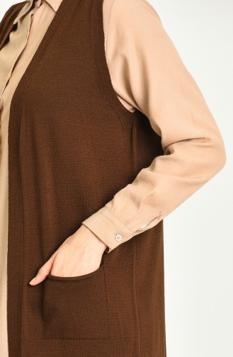 Brown Gilet 4297-04