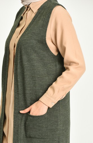 Schimmel-Grün Strickjacke 4297-05