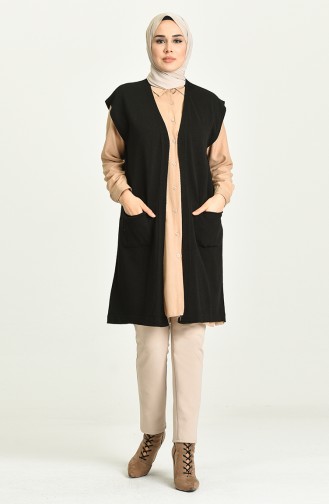 Black Gilet 4298-02