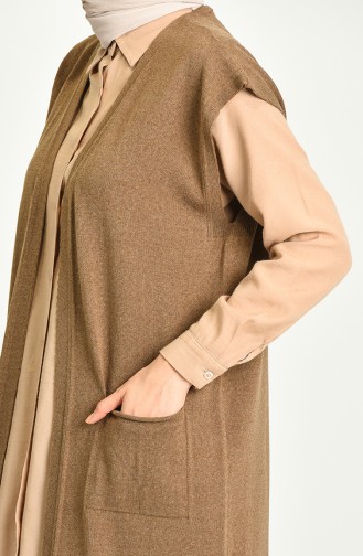 Brown Gilet 4298-04