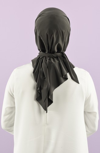 Smoke-Colored Casual Scarf 1157-10