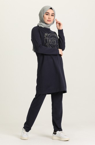 Navy Blue Tracksuit 7034-03