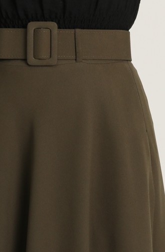 Khaki Skirt 2452-04