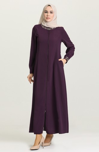 Abayas Pourpre 0013-03