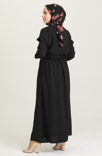 Robe Hijab Noir 0609-06