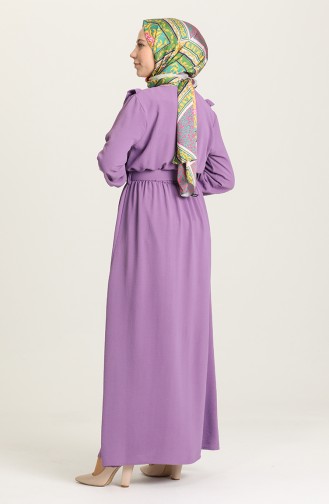 Violet Hijab Dress 0610-01
