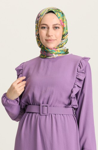 Violet Hijab Dress 0610-01