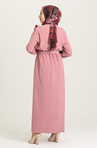 Powder Hijab Dress 0610-07