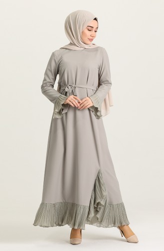Robe Hijab Gris 4125-06