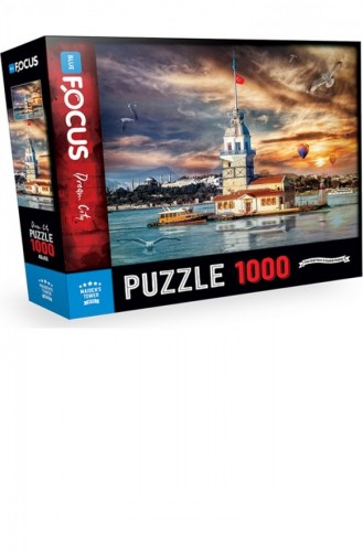 Blue Focus 1000 Parça Puzzle Kız Kulesi 8681176322732