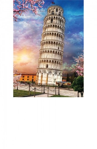 Blue Focus 1000 Parça Puzzle Pisa Kulesi 8681176322817