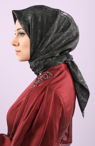 Black Hoofddoek 15257-01