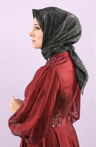 Black Hoofddoek 15257-01