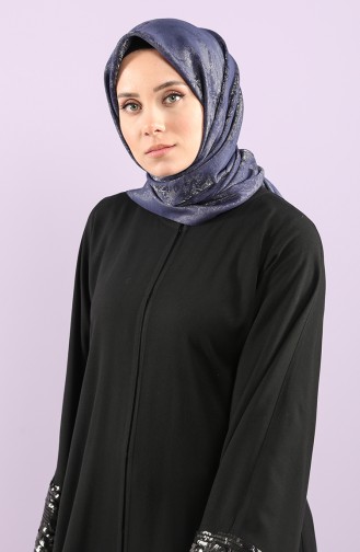 وشاح أزرق كحلي 15257-02