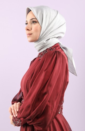 وشاح رمادي 15257-12