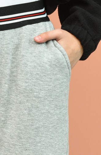 Sweatpants رمادي 2635-01