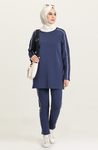 Navy Blue Tracksuit 10357-03