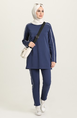 Navy Blue Tracksuit 10357-03