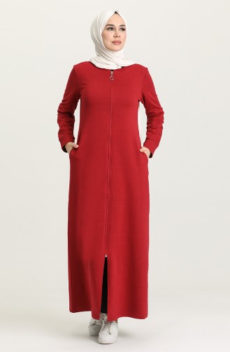 Claret Red Abaya 5094-02