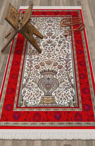 Red Prayer Rug 1002