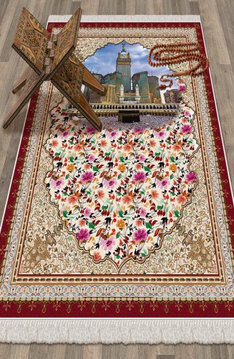 Red Prayer Rug 1021