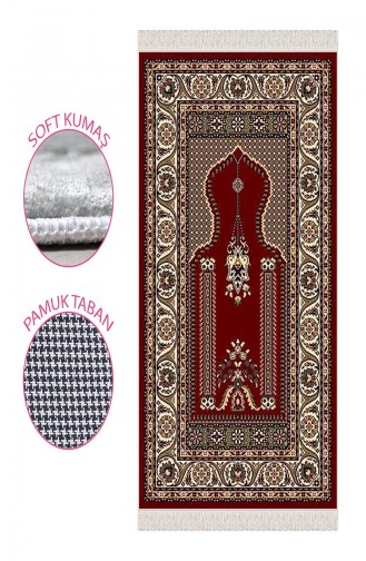 Red Prayer Rug 1026