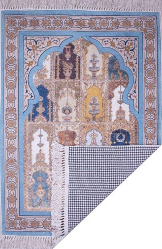 Tapis de Prière Bleu 1066-4