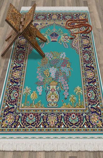 Mint Green Prayer Rug 1073