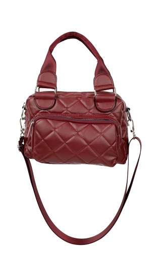 Claret red Shoulder Bag 3028-03