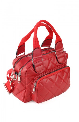 Rot Schultertasche 3028-06