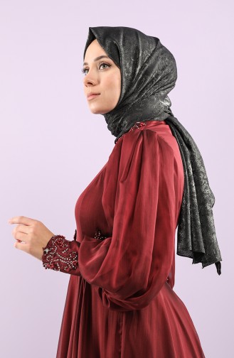 شال أسود 15254-01