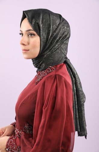 شال أسود 15254-01