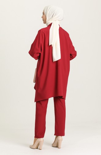 Claret Red Suit 1409-01