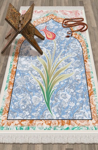 Turquoise Praying Carpet 1035