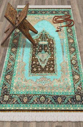 Green Prayer Rug 1006