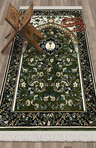 Green Praying Carpet 1027