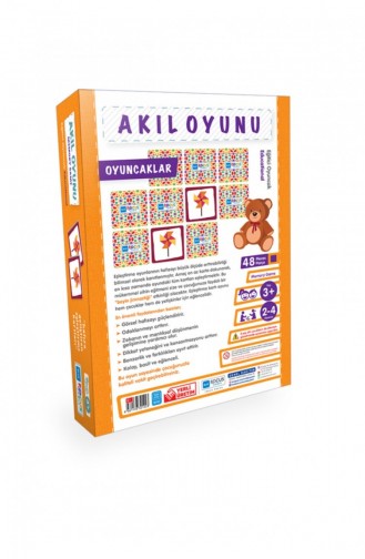 Blue Focus Memory Game Akıl Oyunu Oyuncaklar 8681176321223