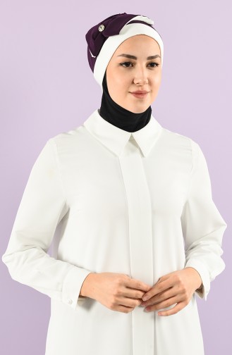 Turban Pret-a-Porter Pourpre 9029-19